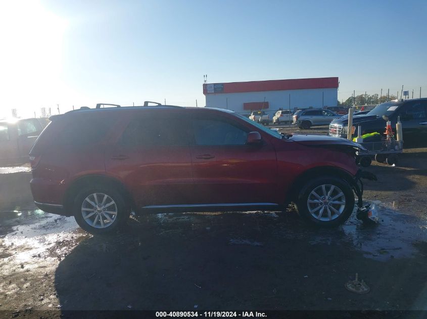 2014 Dodge Durango Sxt VIN: 1C4RDHAG1EC405442 Lot: 40890534