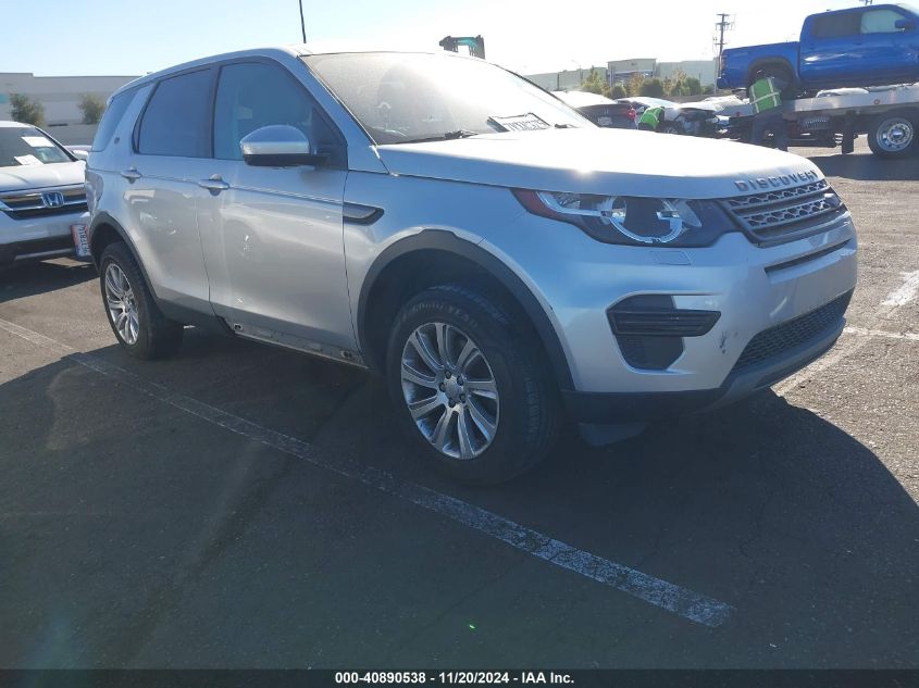 2017 Land Rover Discovery Sport Se VIN: SALCP2BG4HH638742 Lot: 40890538