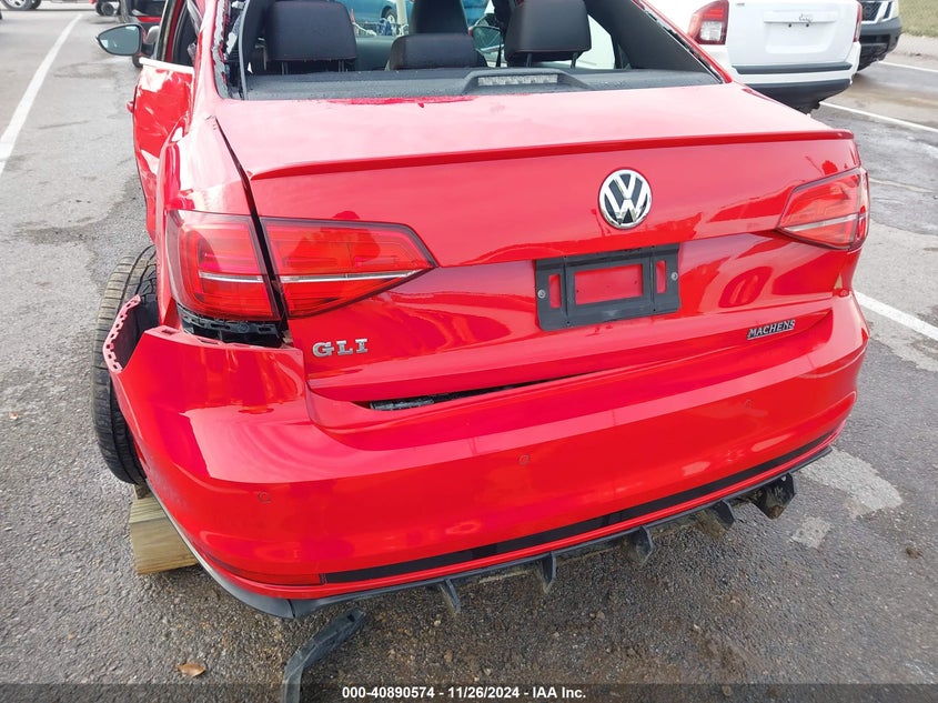 2017 VOLKSWAGEN JETTA VIN: 3VW4T7AJ3HM309167