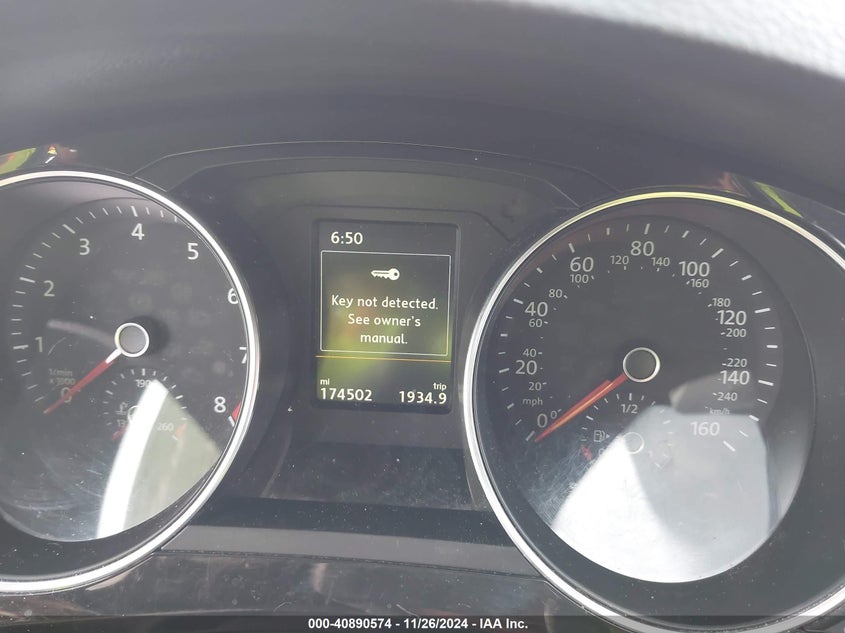 2017 VOLKSWAGEN JETTA VIN: 3VW4T7AJ3HM309167