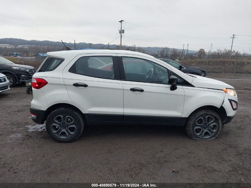 2022 Ford Ecosport S VIN: MAJ6S3FL5NC458538 Lot: 40890579