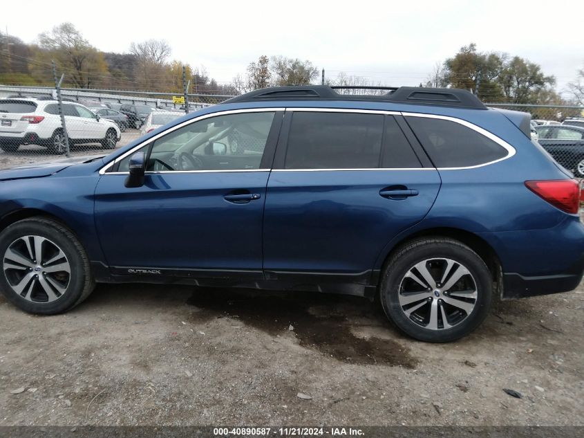 2019 Subaru Outback 2.5I Limited VIN: 4S4BSANC0K3348311 Lot: 40890587