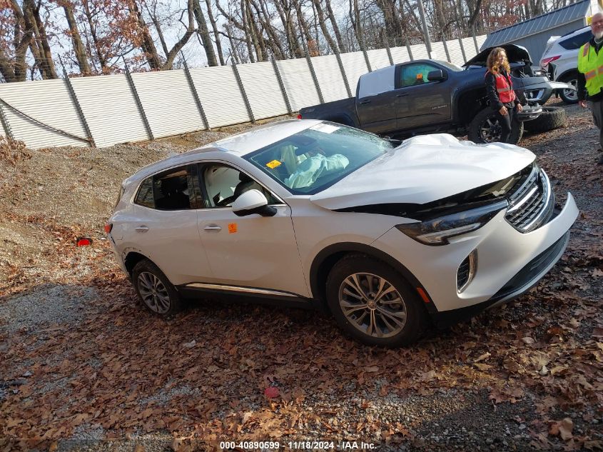 2022 Buick Envision Fwd Preferred VIN: LRBAZLR45ND140643 Lot: 40890599