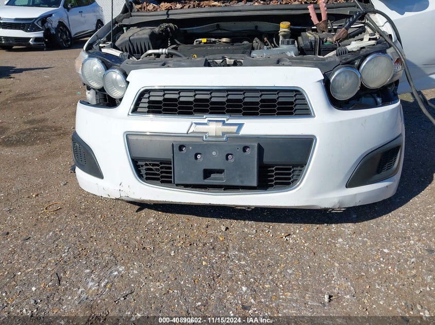 2013 CHEVROLET SONIC VIN: 1G1JA6SHXD4187519