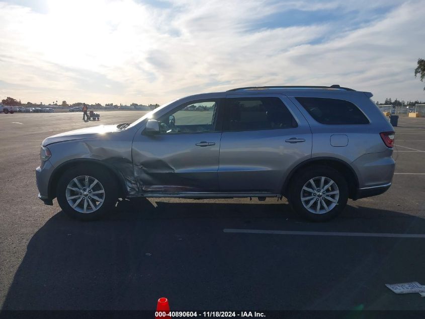 2014 Dodge Durango Sxt VIN: 1C4RDHAG0EC974573 Lot: 40890604