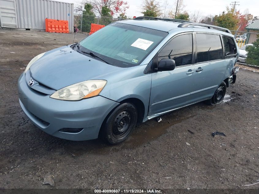 2006 Toyota Sienna Ce VIN: 5TDZA23C66S522613 Lot: 40890607