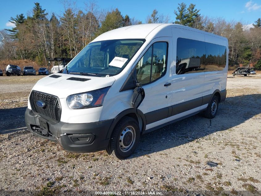 VIN 1FBAX2C88PKB85110 2023 FORD TRANSIT-350 PASSENGER VAN no.2