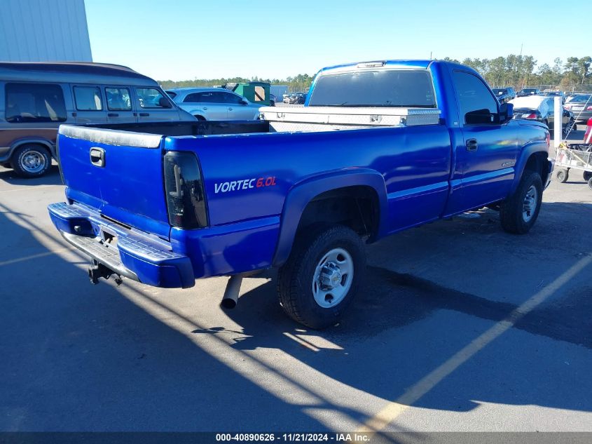 2003 Chevrolet Silverado 2500Hd Work Truck VIN: 1GCHC24UX3E328827 Lot: 40890626