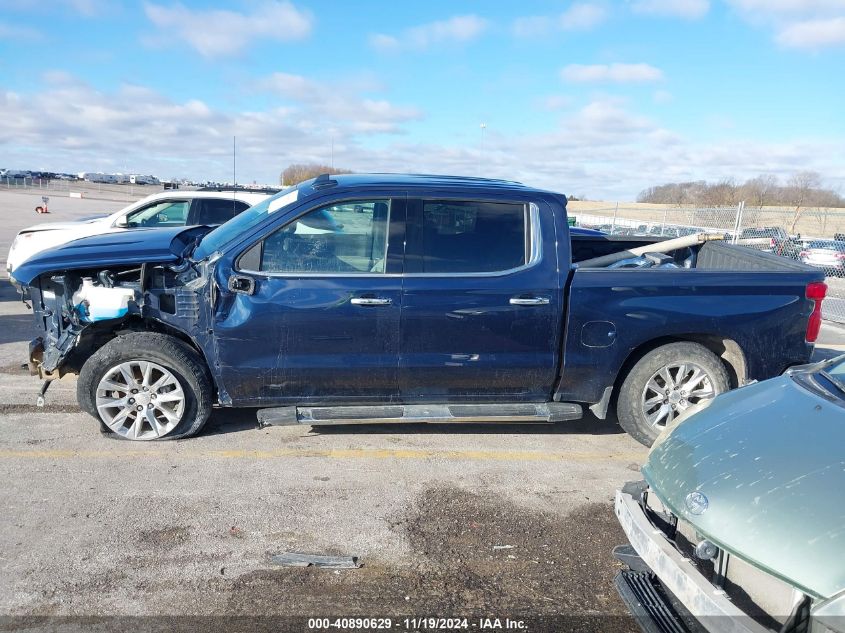 2022 Chevrolet Silverado 1500 Ltd 4Wd Short Bed Ltz VIN: 1GCUYGED5NZ195496 Lot: 40890629