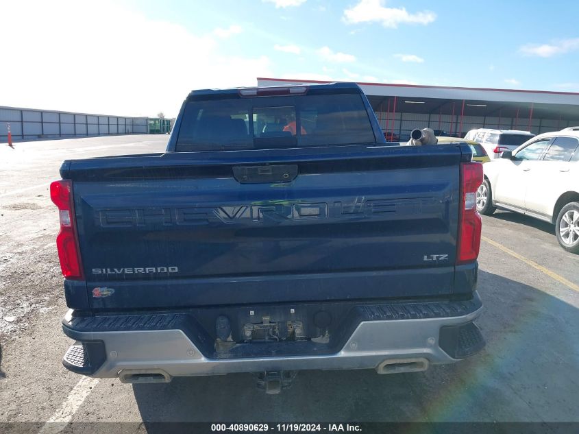 2022 Chevrolet Silverado 1500 Ltd 4Wd Short Bed Ltz VIN: 1GCUYGED5NZ195496 Lot: 40890629