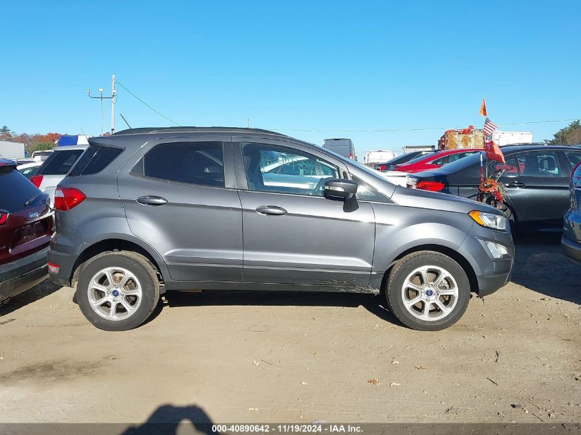 2020 Ford Ecosport Se VIN: MAJ6S3GL1LC391643 Lot: 40890642