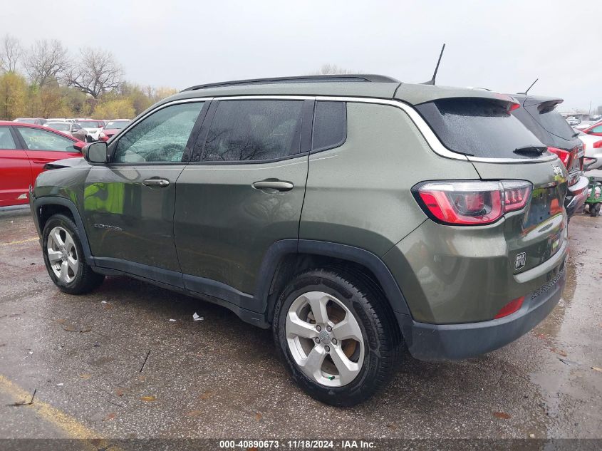 2018 Jeep Compass Latitude Fwd VIN: 3C4NJCBB9JT233611 Lot: 40890673