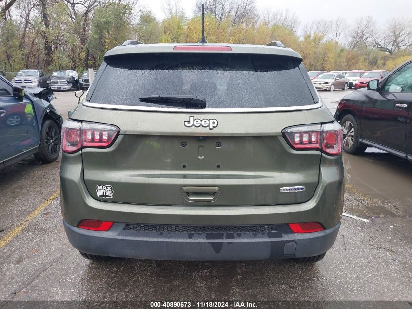 2018 Jeep Compass Latitude Fwd VIN: 3C4NJCBB9JT233611 Lot: 40890673