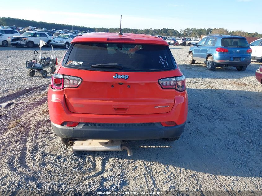 2019 Jeep Compass Sport Fwd VIN: 3C4NJCAB4KT844374 Lot: 40890679