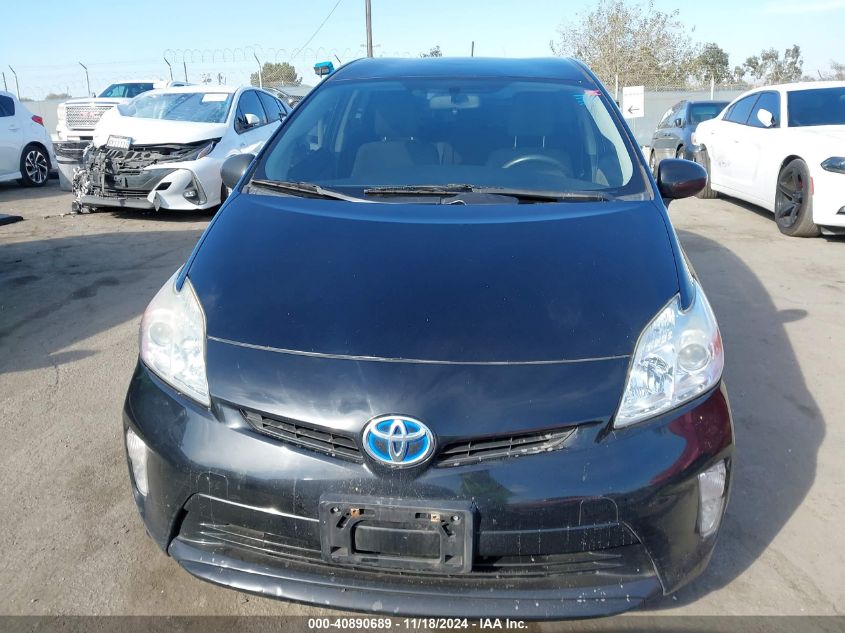 2015 Toyota Prius Two VIN: JTDKN3DU4F1970266 Lot: 40890689