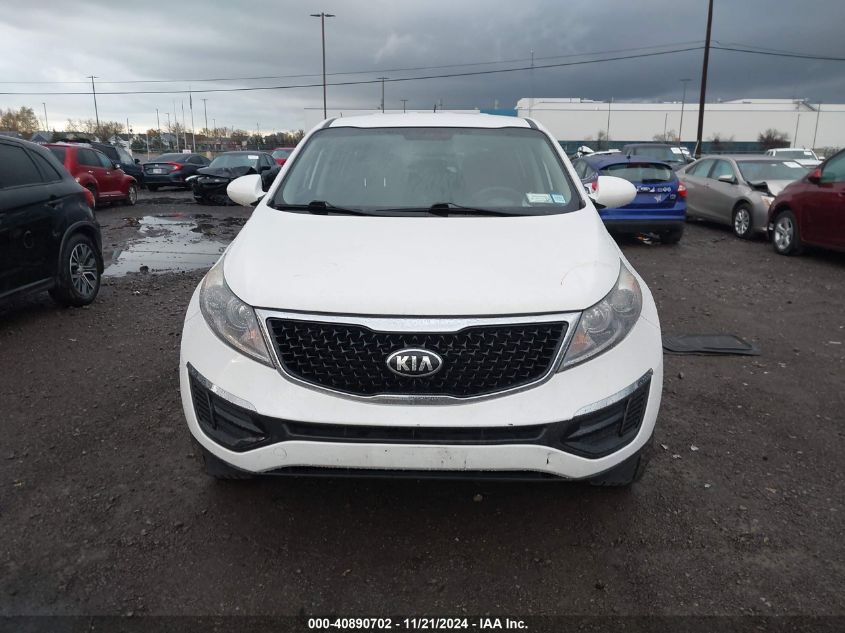 2015 Kia Sportage Lx VIN: KNDPB3AC5F7754529 Lot: 40890702