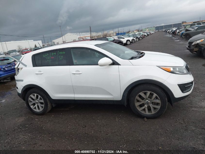 2015 Kia Sportage Lx VIN: KNDPB3AC5F7754529 Lot: 40890702