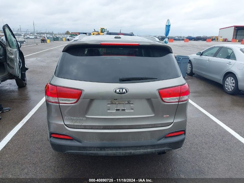 2016 Kia Sorento 2.4L Lx VIN: 5XYPG4A3XGG036289 Lot: 40890725