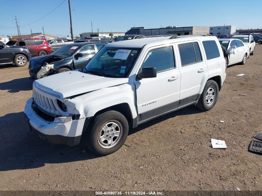 VIN 1C4NJPBA9HD116299 2017 JEEP PATRIOT no.2