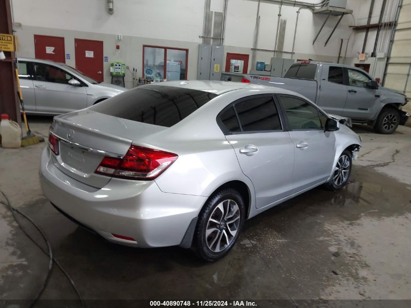 VIN 19XFB2F82DE251340 2013 Honda Civic, EX no.4