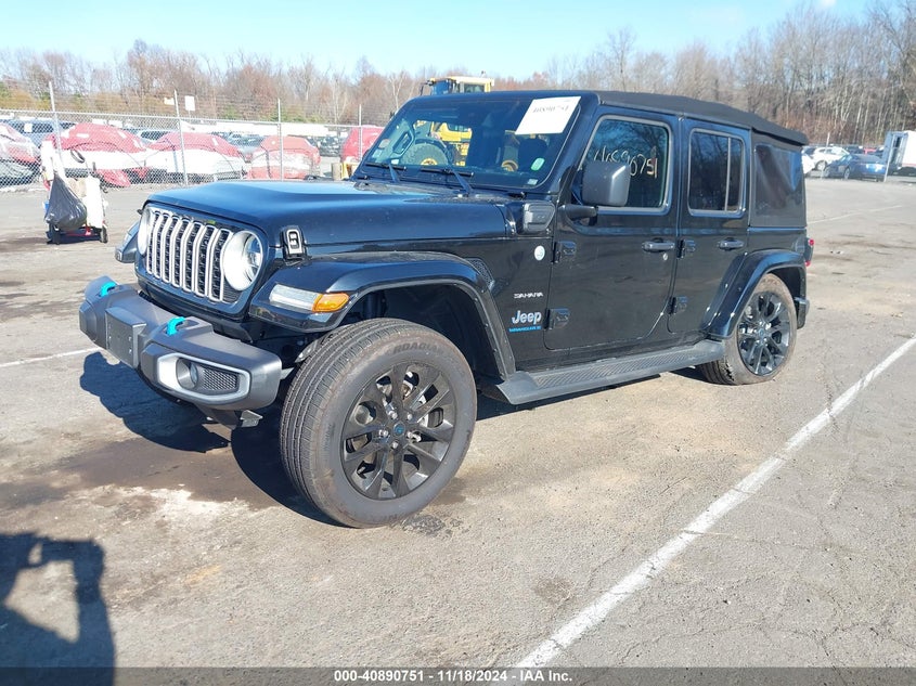 2024 JEEP WRANGLER 4XE 2.0L I-4 DI, DOHC, T(VIN: 1C4RJXP61RW130192