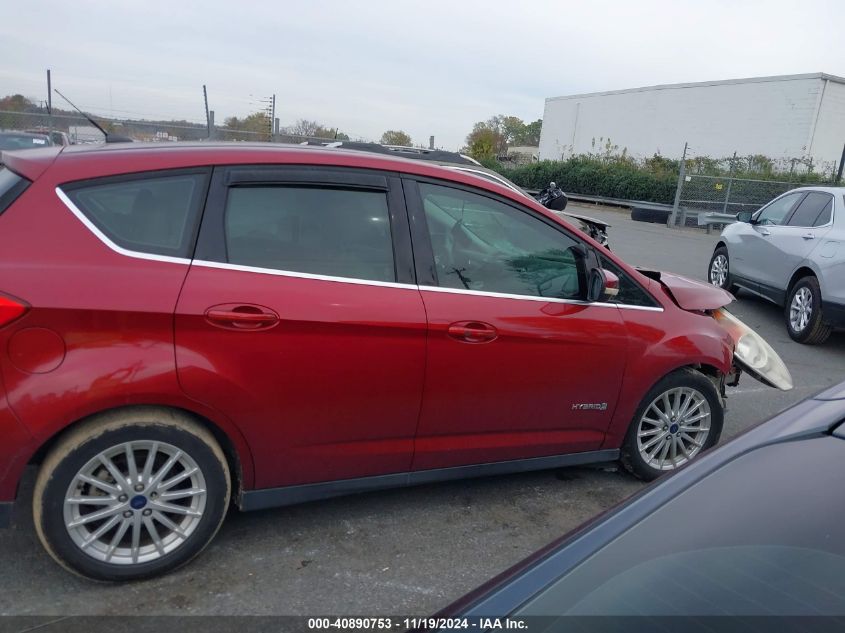 2014 Ford C-Max Hybrid Sel VIN: 1FADP5BU6EL520824 Lot: 40890753