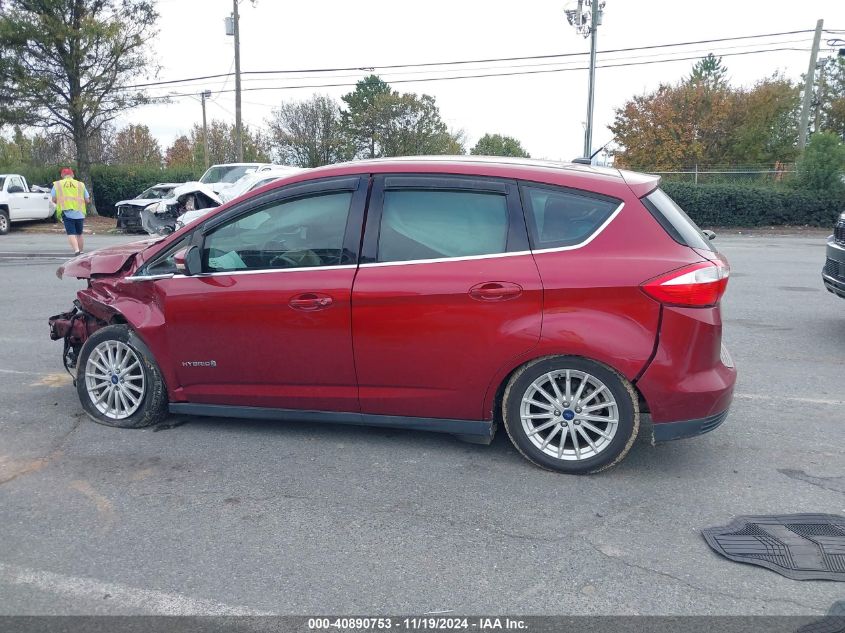 2014 Ford C-Max Hybrid Sel VIN: 1FADP5BU6EL520824 Lot: 40890753