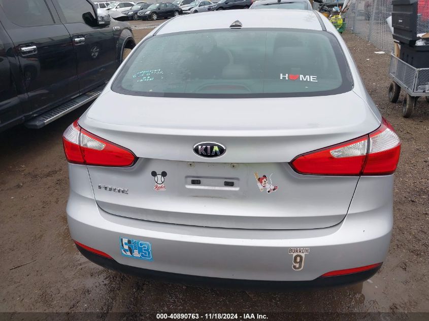 2015 Kia Forte Lx VIN: KNAFX4A69F5365799 Lot: 40890763