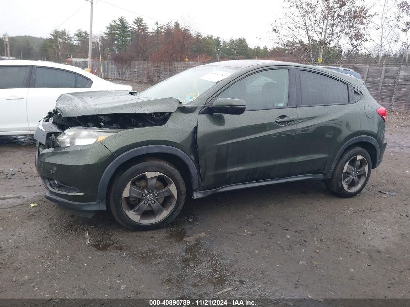 2018 Honda Hr-V Ex VIN: 3CZRU6H5XJM720235 Lot: 40890789