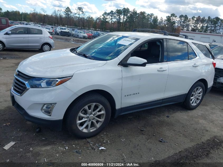 2018 Chevrolet Equinox Lt VIN: 3GNAXSEV0JS572543 Lot: 40890809