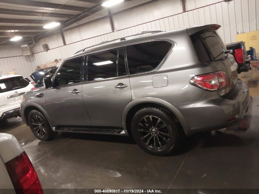 2019 Nissan Armada Platinum VIN: JN8AY2NE8K9757986 Lot: 40890817