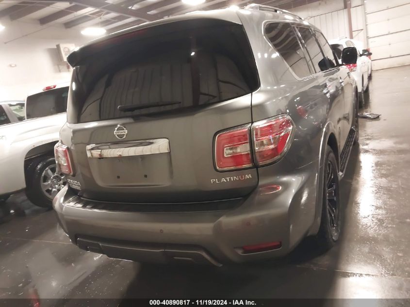 2019 Nissan Armada Platinum VIN: JN8AY2NE8K9757986 Lot: 40890817