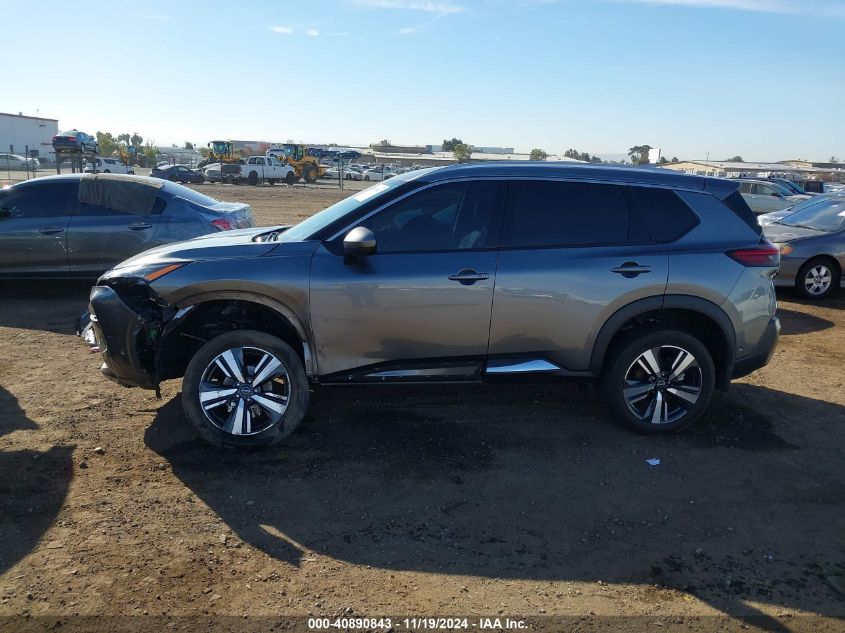 2023 Nissan Rogue Sl Fwd VIN: 5N1BT3CA8PC691076 Lot: 40890843