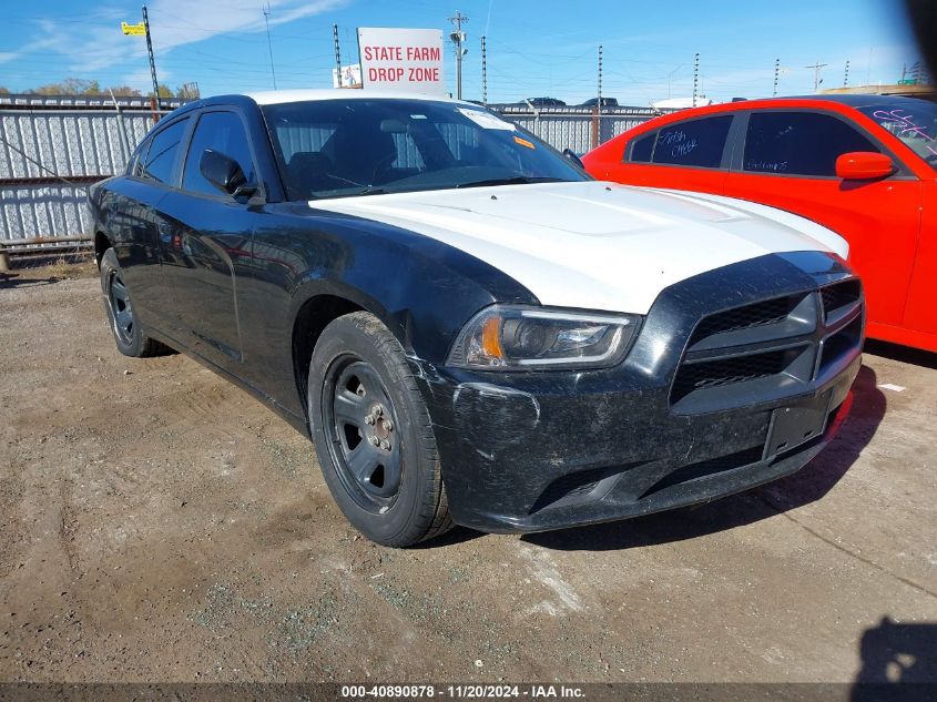 VIN 2C3CDXAT4DH669509 2013 DODGE CHARGER no.1