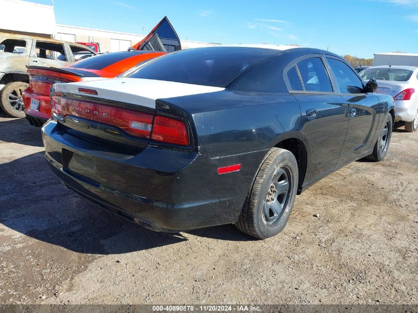 VIN 2C3CDXAT4DH669509 2013 DODGE CHARGER no.4