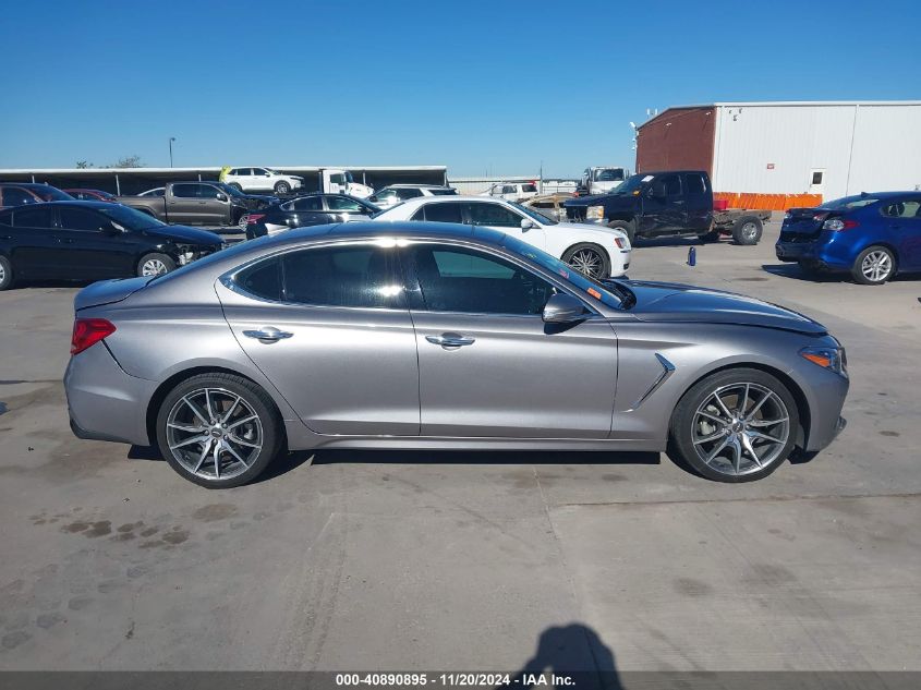 2020 Genesis G70 2.0T Rwd VIN: KMTG44LA1LU055649 Lot: 40890895