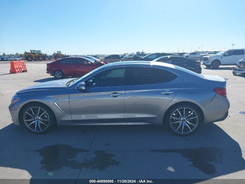 2020 Genesis G70 2.0T Rwd VIN: KMTG44LA1LU055649 Lot: 40890895