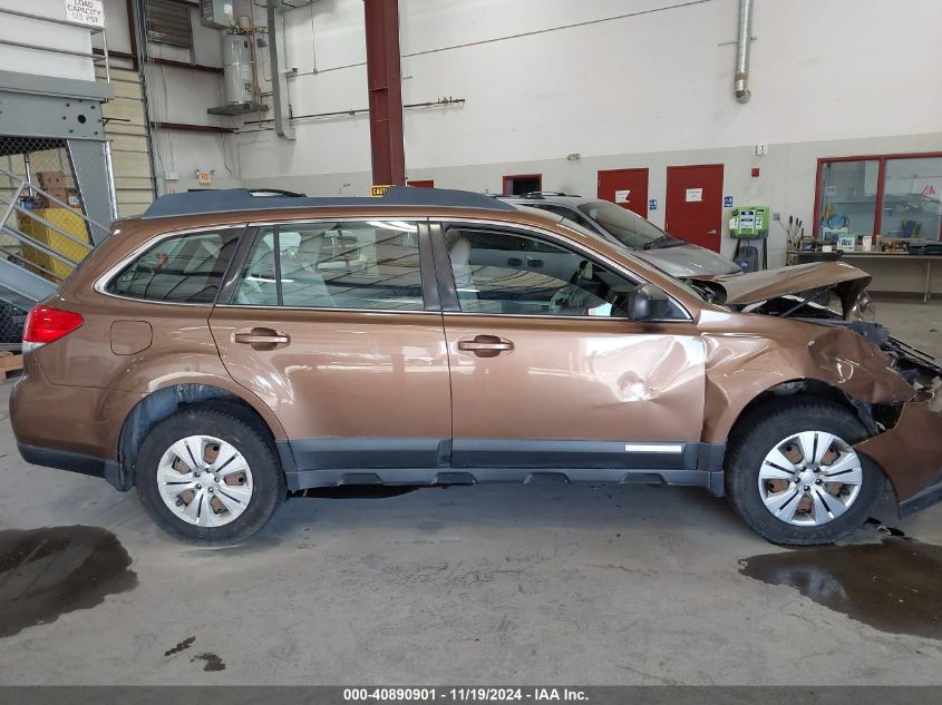 2011 Subaru Outback 2.5I VIN: 4S4BRBAC0B1443258 Lot: 40890901