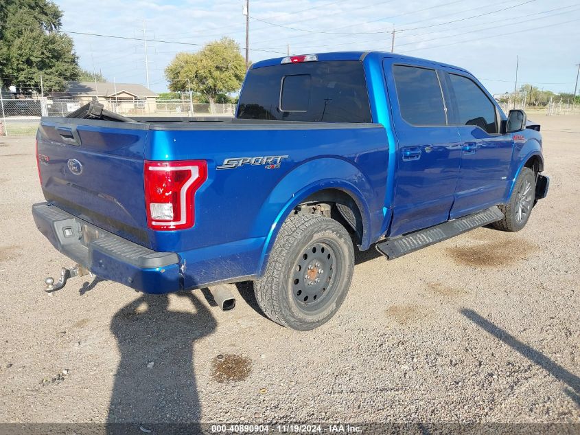 VIN 1FTEW1EP8HFA23941 2017 Ford F-150, Xlt no.4