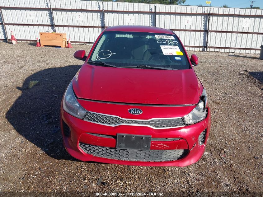 2019 Kia Rio S VIN: 3KPA24AB4KE227322 Lot: 40890906