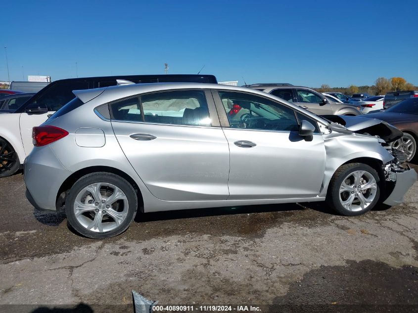 2019 Chevrolet Cruze Premier VIN: 3G1BF6SM5KS582918 Lot: 40890911