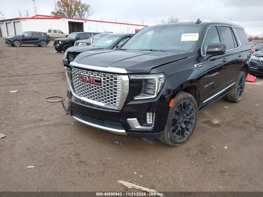 2022 GMC Yukon 4Wd Denali VIN: 1GKS2DKT6NR272044 Lot: 40890943