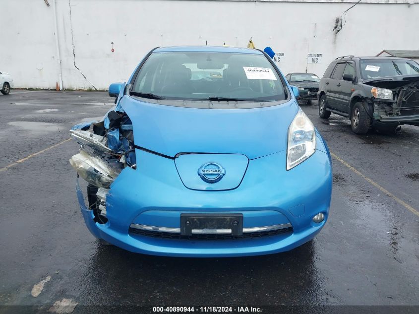 2013 Nissan Leaf Sl VIN: 1N4AZ0CP7DC415829 Lot: 40890944