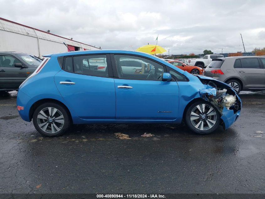 2013 Nissan Leaf Sl VIN: 1N4AZ0CP7DC415829 Lot: 40890944