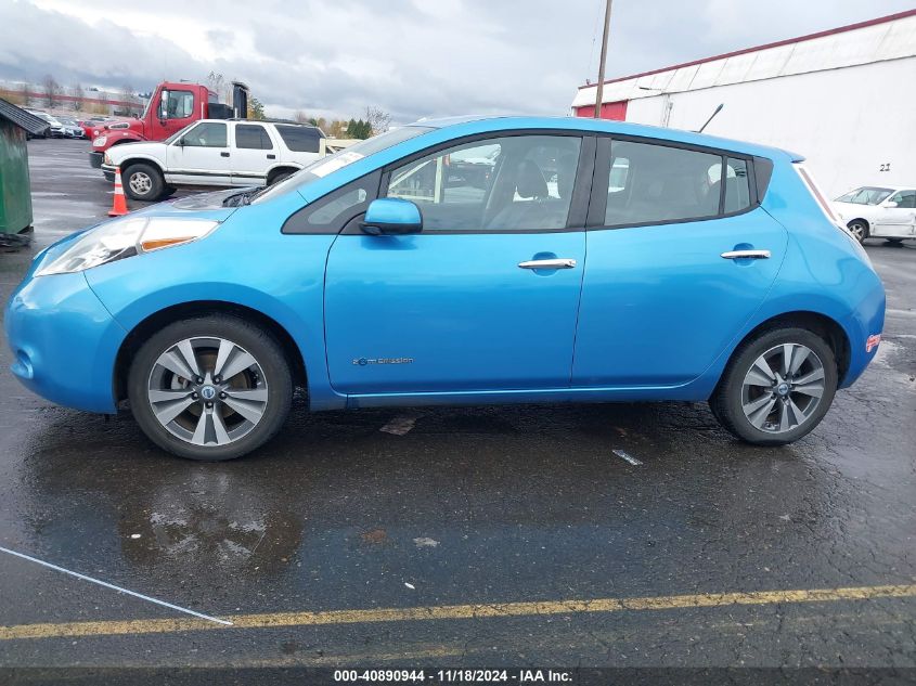 2013 Nissan Leaf Sl VIN: 1N4AZ0CP7DC415829 Lot: 40890944