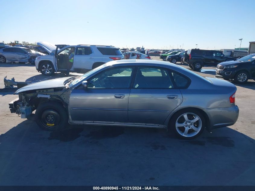 2009 Subaru Legacy 2.5I VIN: 4S3BL616597229512 Lot: 40890945