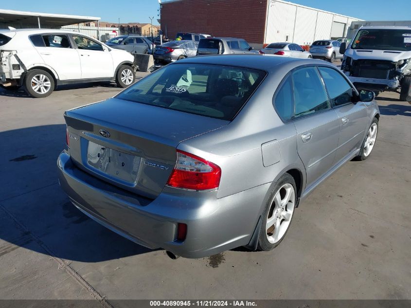 2009 Subaru Legacy 2.5I VIN: 4S3BL616597229512 Lot: 40890945