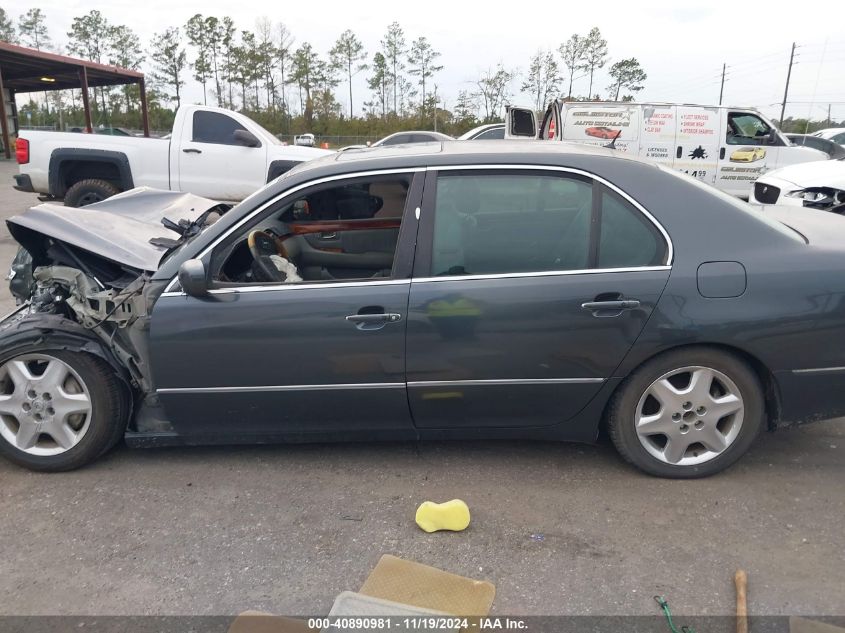 2004 Lexus Ls 430 VIN: JTHBN36F640172514 Lot: 40890981