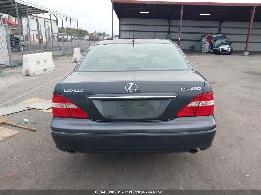 2004 Lexus Ls 430 VIN: JTHBN36F640172514 Lot: 40890981