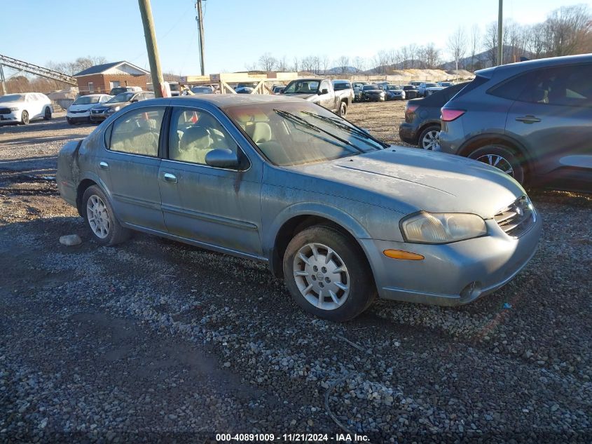 2000 Nissan Maxima Gle/Gxe/Se VIN: JN1CA31D8YT733861 Lot: 40891009